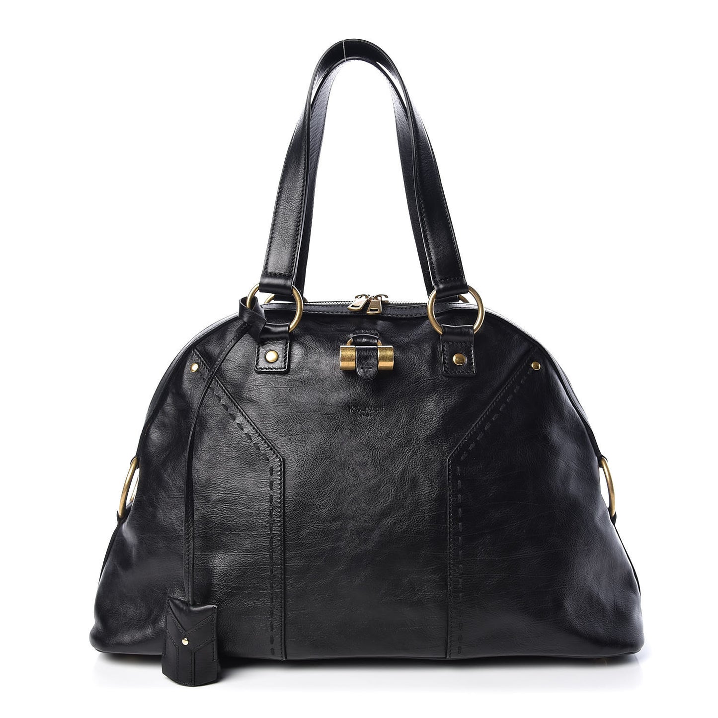 Calfskin Large Muse Black
