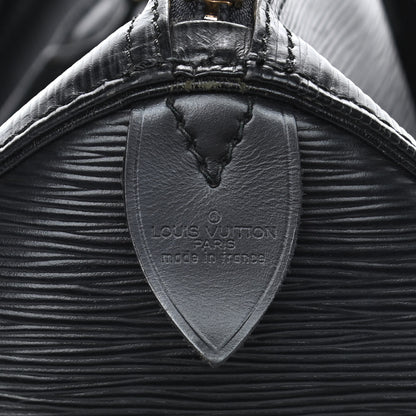Louis Vuitton Epi Keepall 45 Black 6 of 18