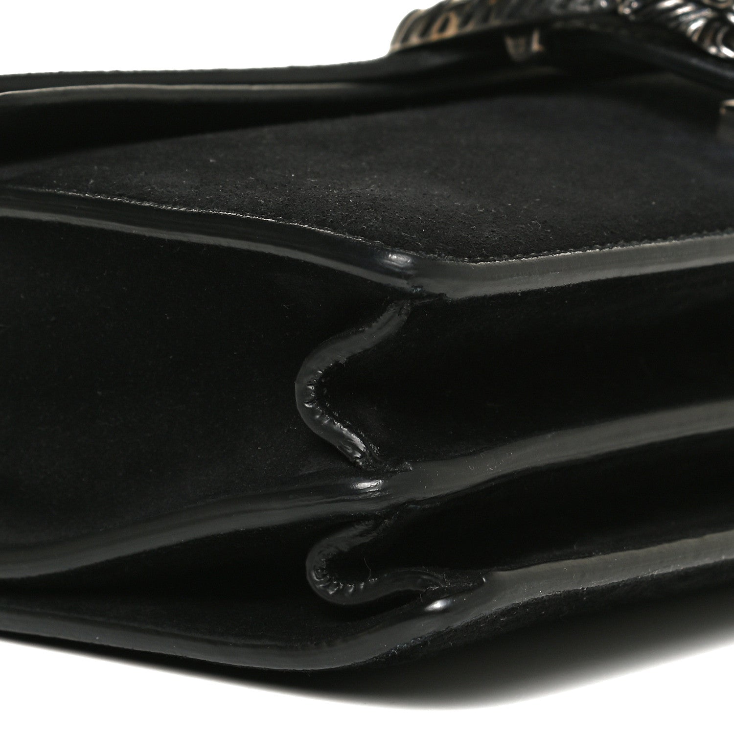 Gucci Suede Small Dionysus Shoulder Bag Black 11 of 12