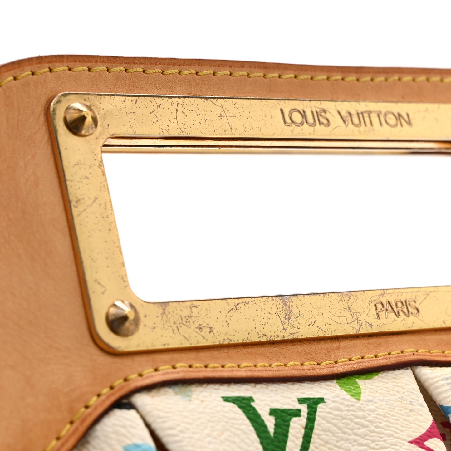Monogram Multicolor Judy PM White