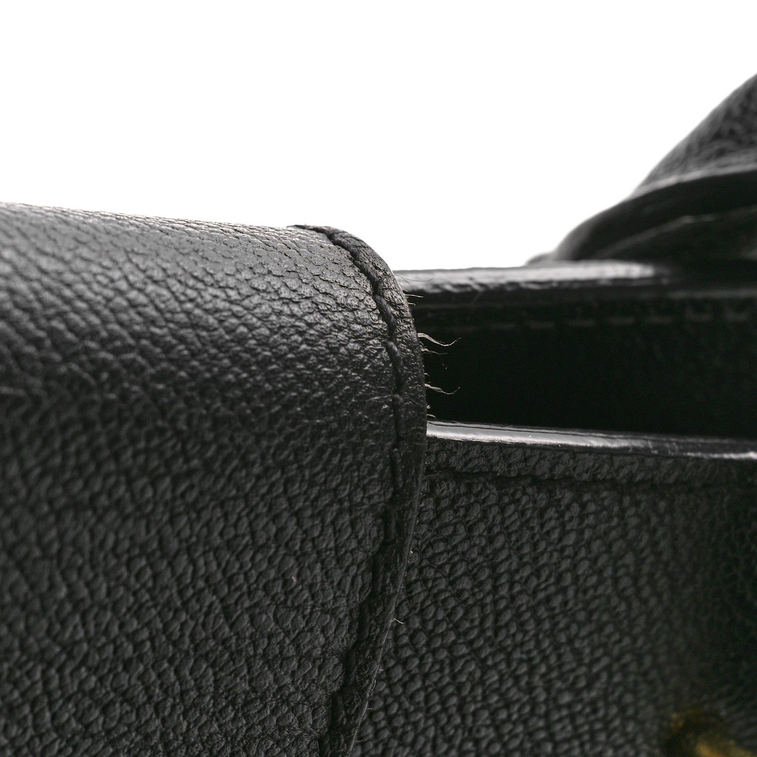 Burberry Soft Grain Calfskin Small Buckle Tote Black 12 of 13