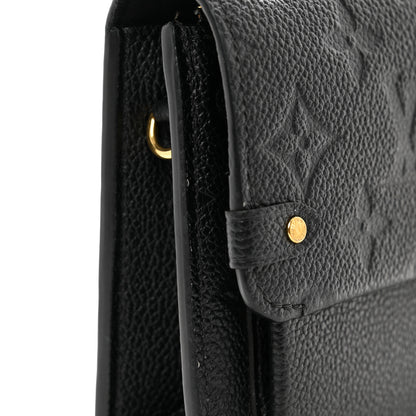 Louis Vuitton Empreinte Vavin Chain Wallet Black 8 of 10