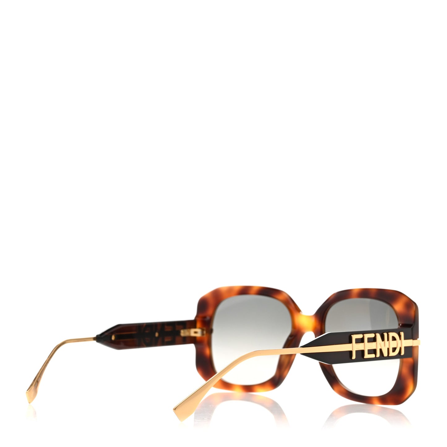 Acetate Fendigraphy Sunglasses FE40065I Tortoise