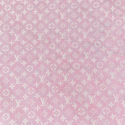 Louis Vuitton Silk Wool Monogram Shine Shawl 4 of 6