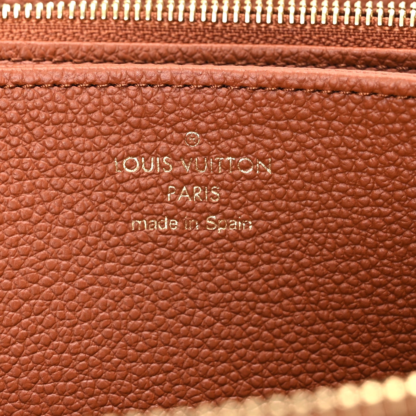 Empreinte Zippy Wallet Cognac
