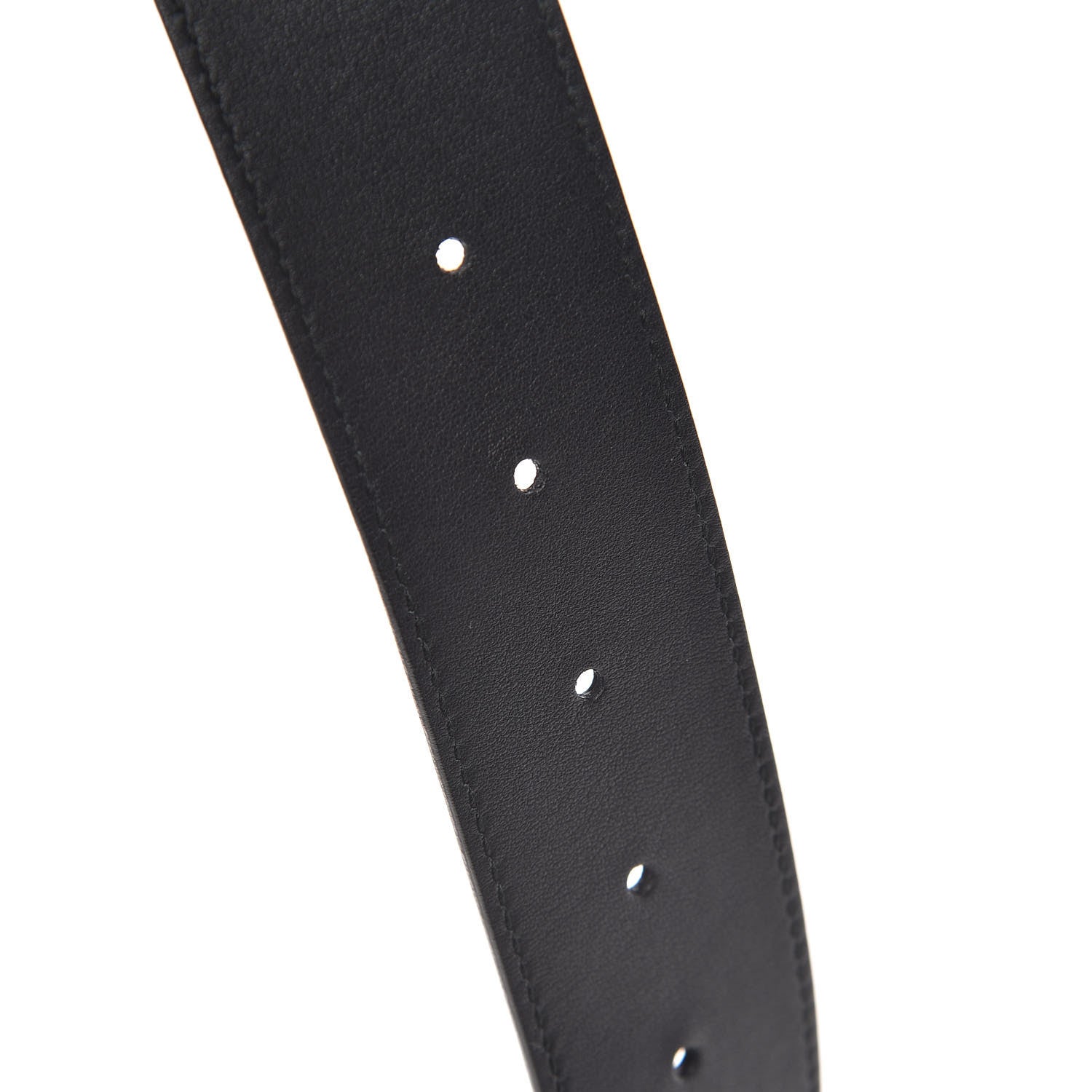 Gucci Calfskin Double G 40mm Belt 80 32 Black 6 of 7