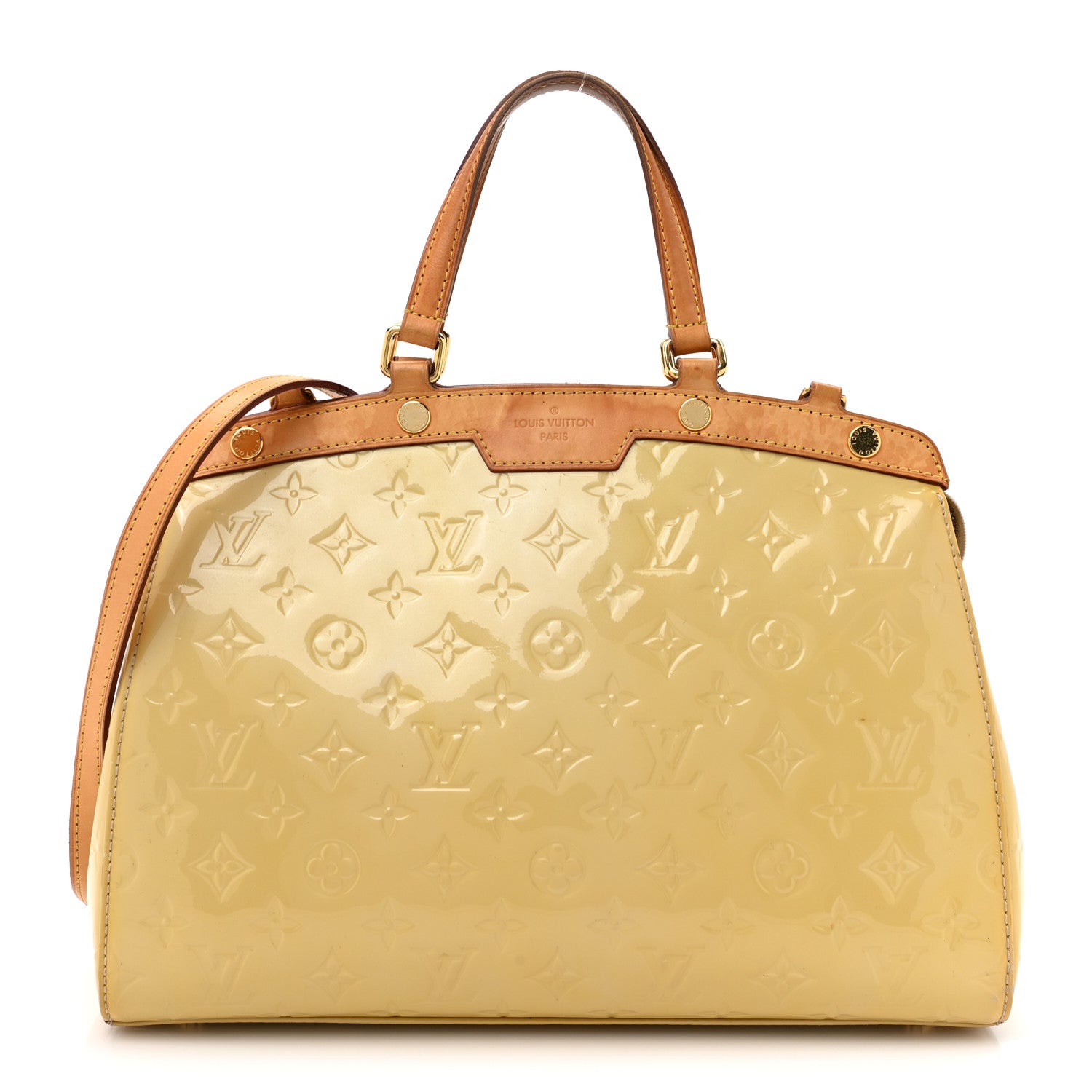 Louis Vuitton Vernis Brea MM Blanc Corail 1 of 19