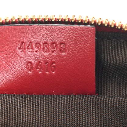 Gucci Microguccissima GG Cosmetic Case Red 7 of 8