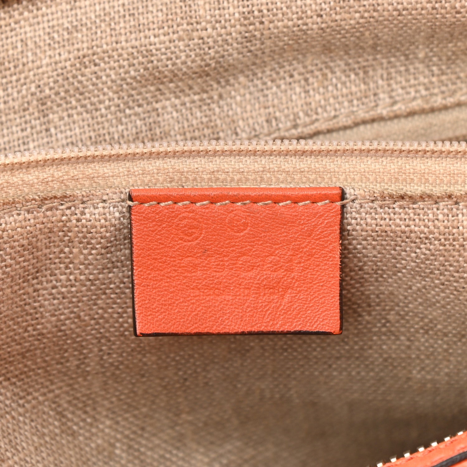 Gucci Microguccissima Medium Joy Boston Sun Orange 6 of 16