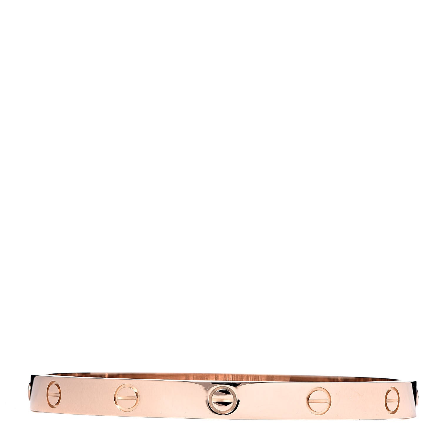 Cartier 18K Pink Gold LOVE Bracelet 18 3 of 6