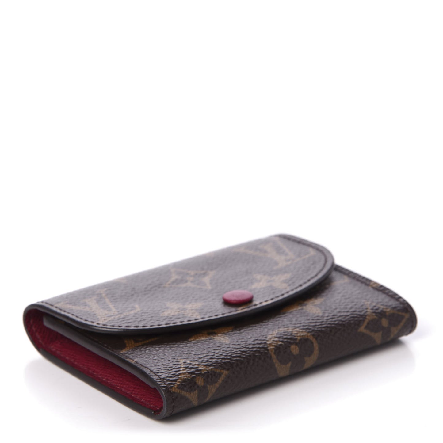 Monogram Rosalie Coin Purse Fuchsia