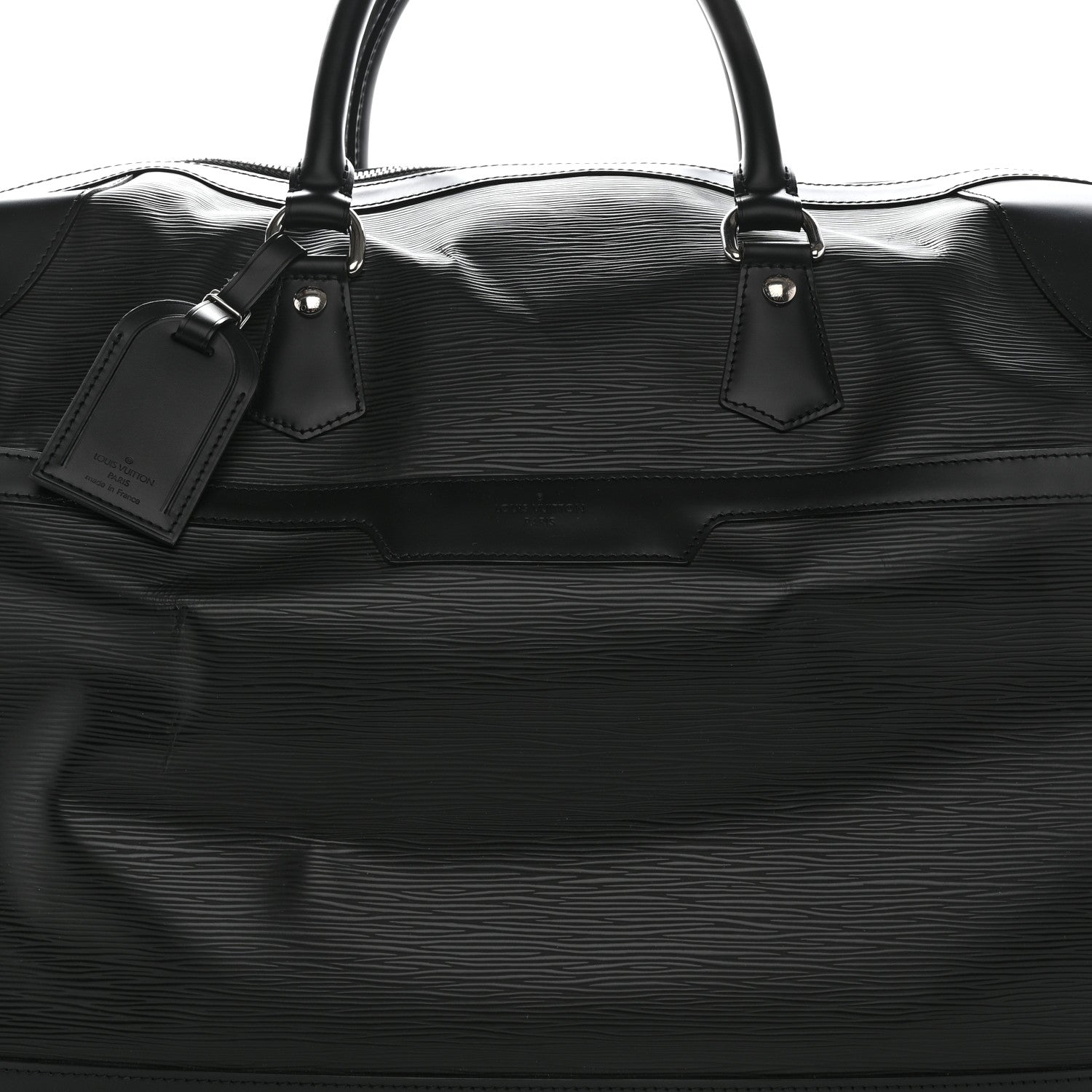 Louis Vuitton Epi Sac Bourget 50 Black 6 of 15