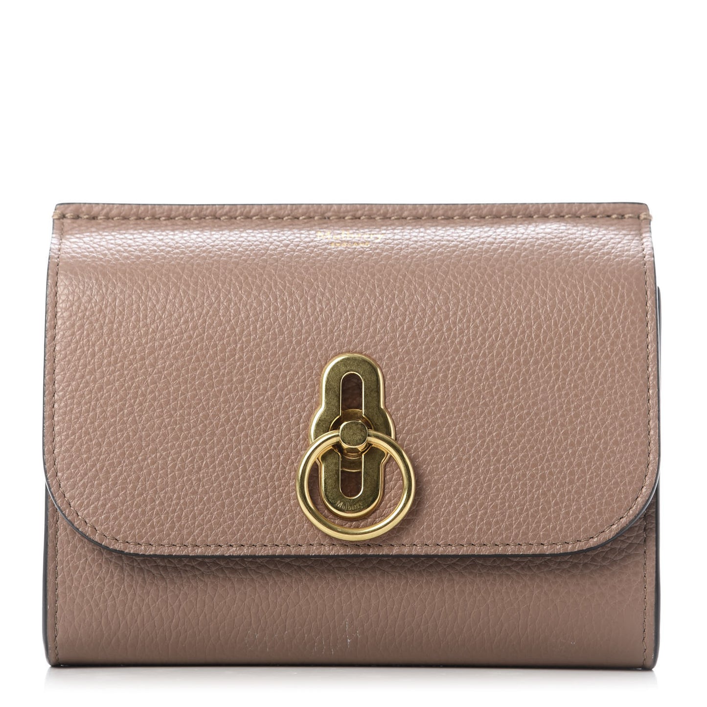 Classic Grain Medium Amberley Wallet Dark Blush