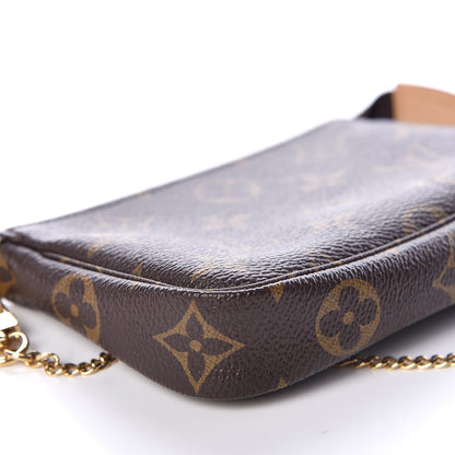 Louis Vuitton Monogram Mini Pochette Accessories 8 of 10