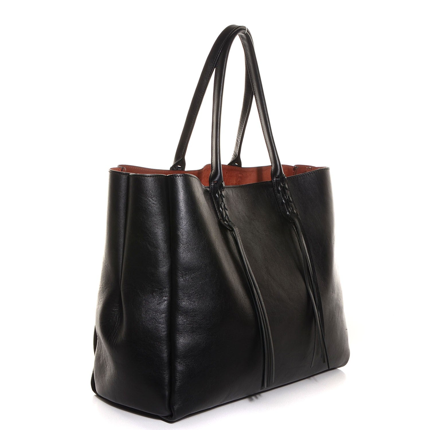 Celine LANVIN Calfskin Extra Large Shopper Bag Black 3 of 7