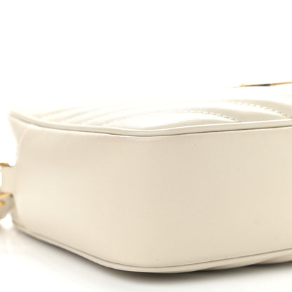 Saint Laurent Calfskin Matelasse Monogram Lou Camera Bag Crema Soft 8 of 12