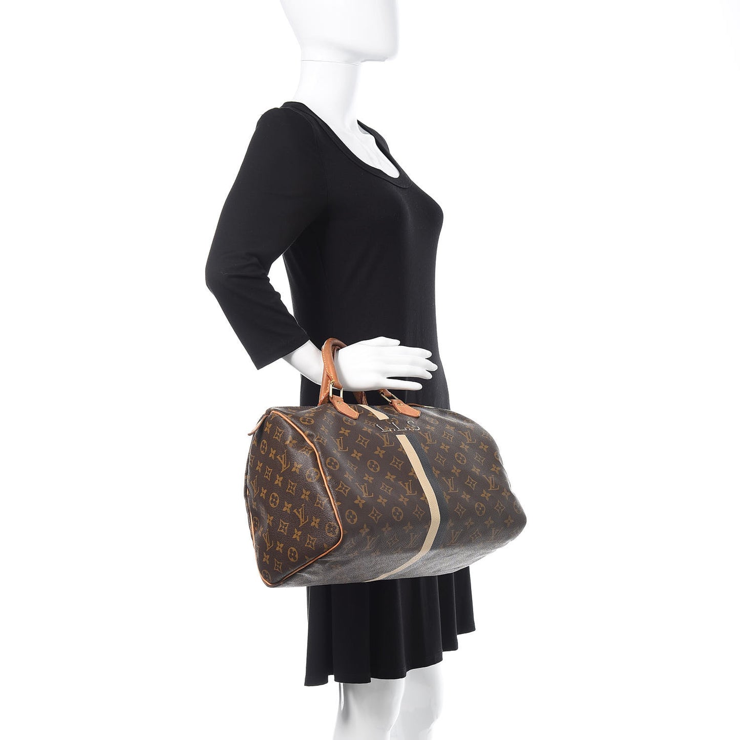 Monogram My LV Heritage Speedy 35 Ivory Black