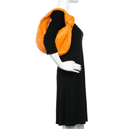 Bottega Veneta Nappa Intrecciato Teen Jodie Hobo Orange 2 of 10
