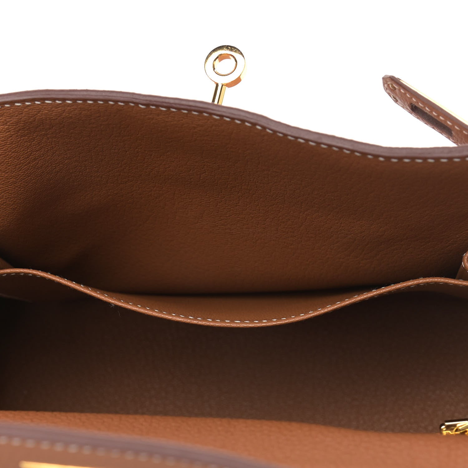 Hermes Togo Kelly Retourne 25 Gold 8 of 12