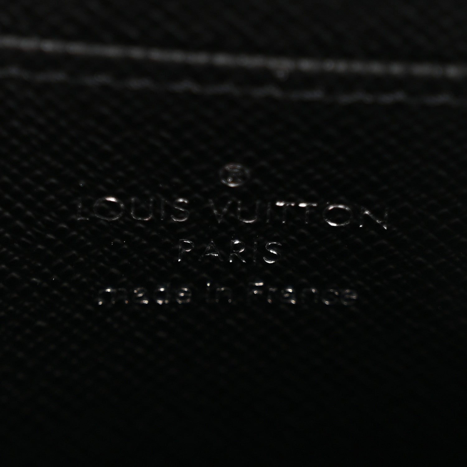 Louis Vuitton Epi Zippy Coin Purse Black Black 6 of 7