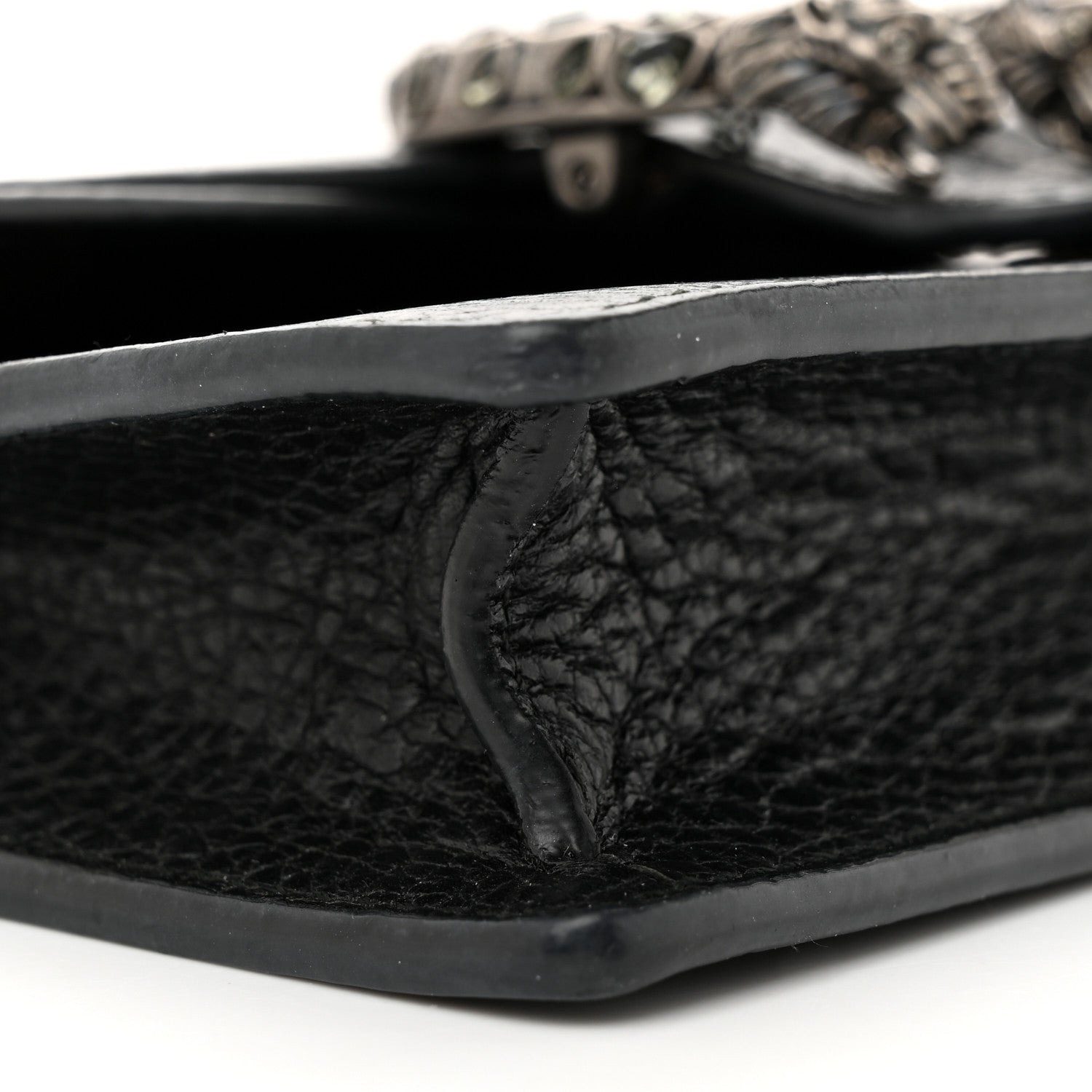 Gucci Calfskin Super Mini Dionysus Shoulder Bag Black 8 of 12