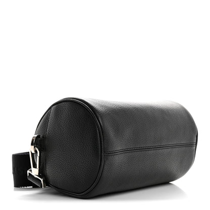 Christian Dior HOMME Grained Calfskin Mens Roller Messenger Black 4 of 13