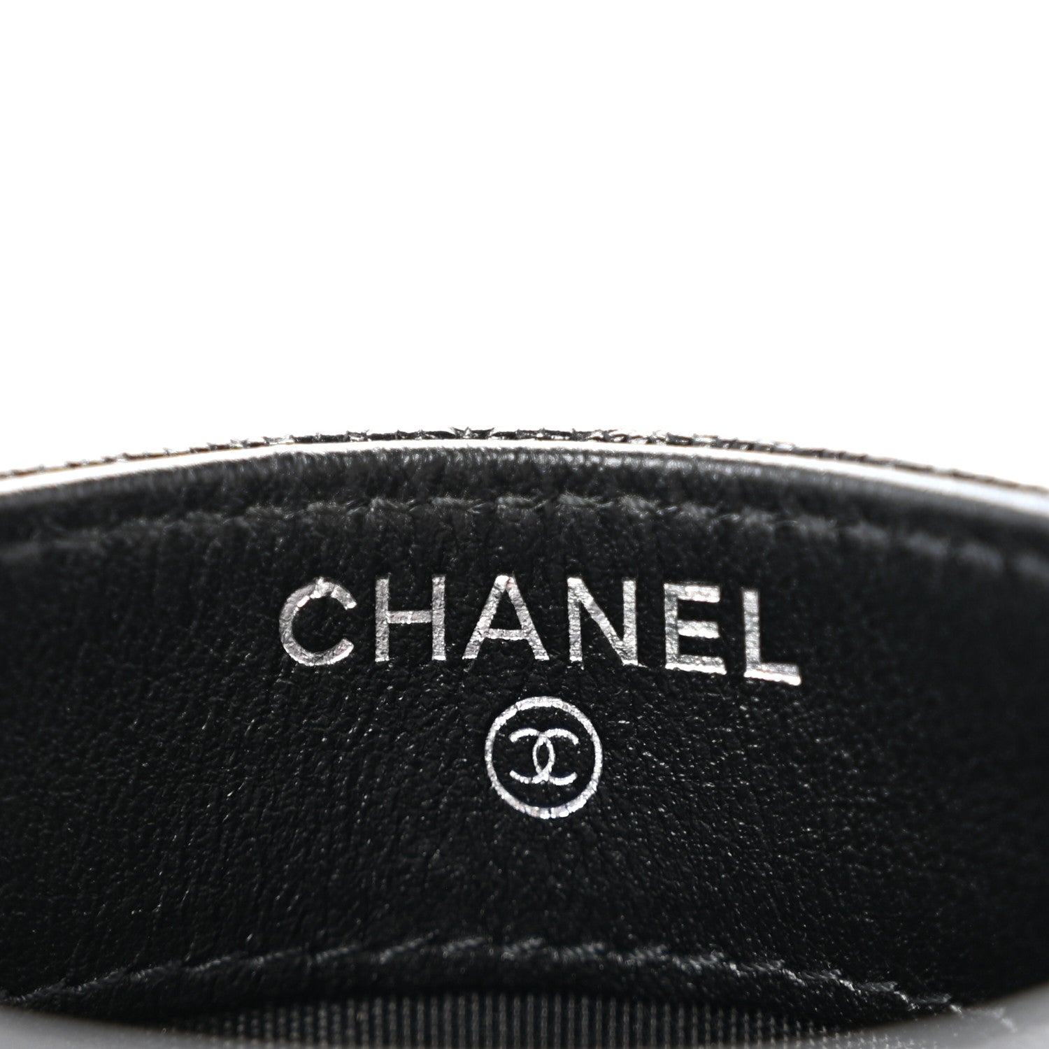 Chanel Caviar Quilted Boy Card Holder Black 6 of 10
