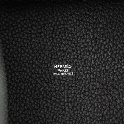 Hermes Taurillon Clemence Picotin Lock 18 PM Prunoir 6 of 7