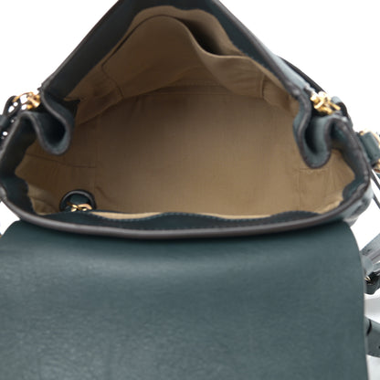 Chloe Suede Calfskin Small Faye Backpack Silver Blue 5 of 17