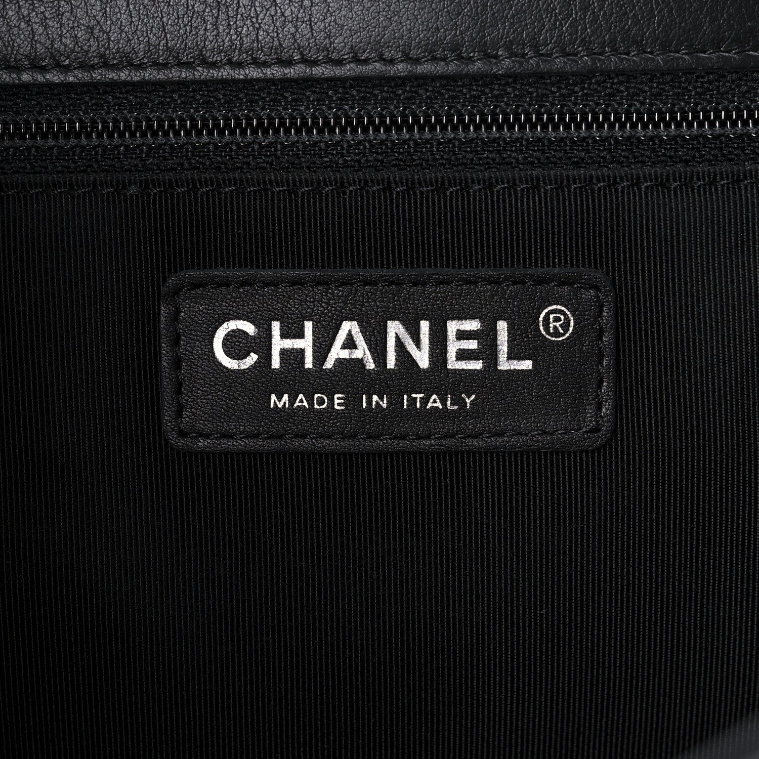 Chanel Calfskin Quilted Flap Tote Black 6 of 9