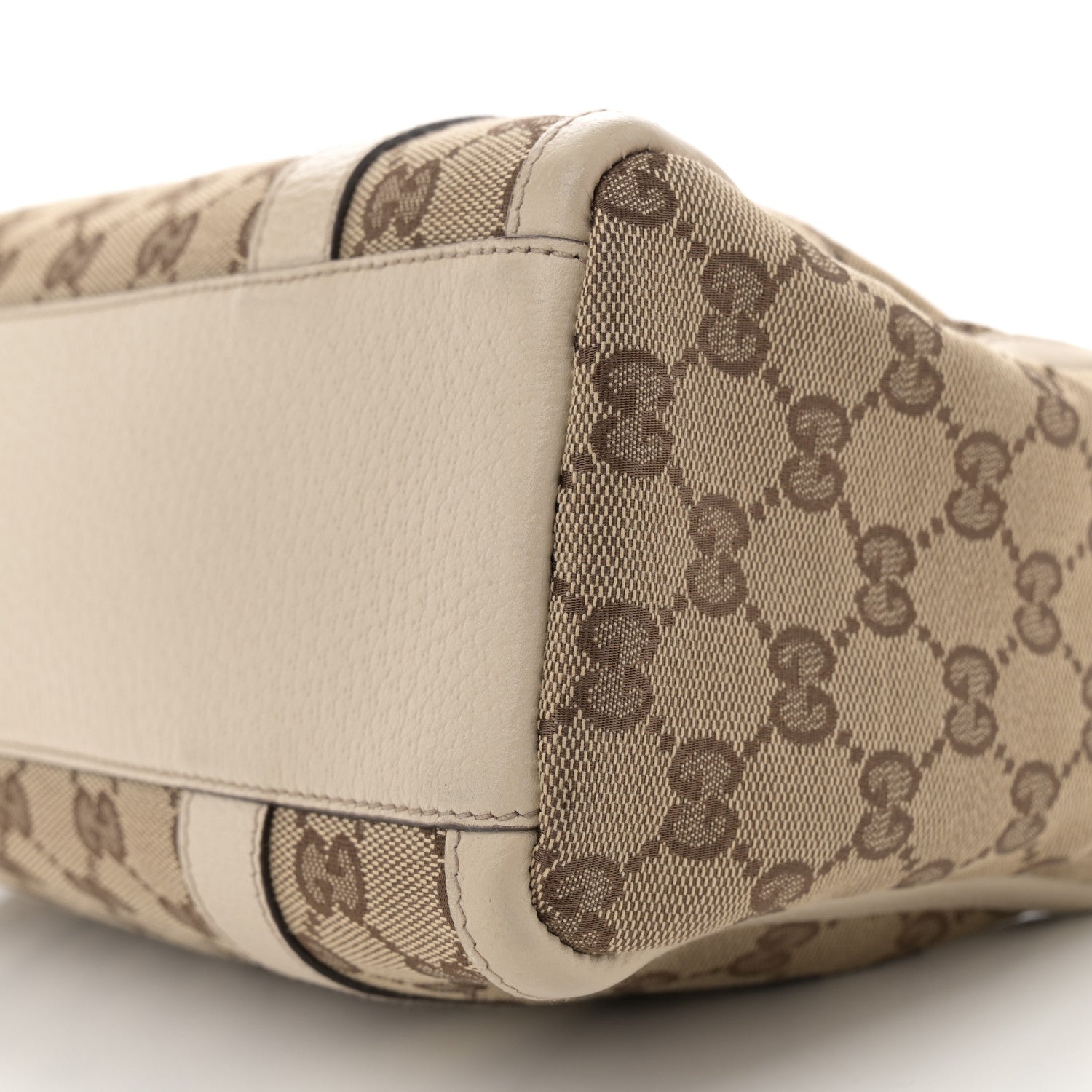 Gucci Monogram Small Abbey Boston Off White 10 of 14