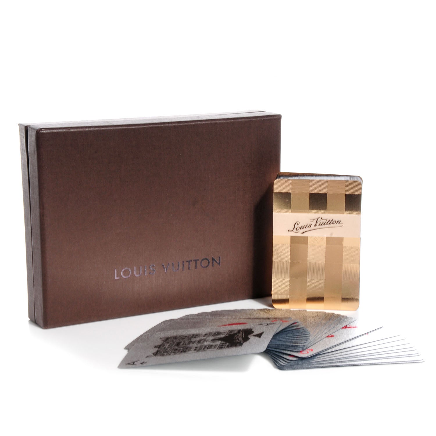 Louis Vuitton Metallic Playing Cards 2 Set 4 of 4