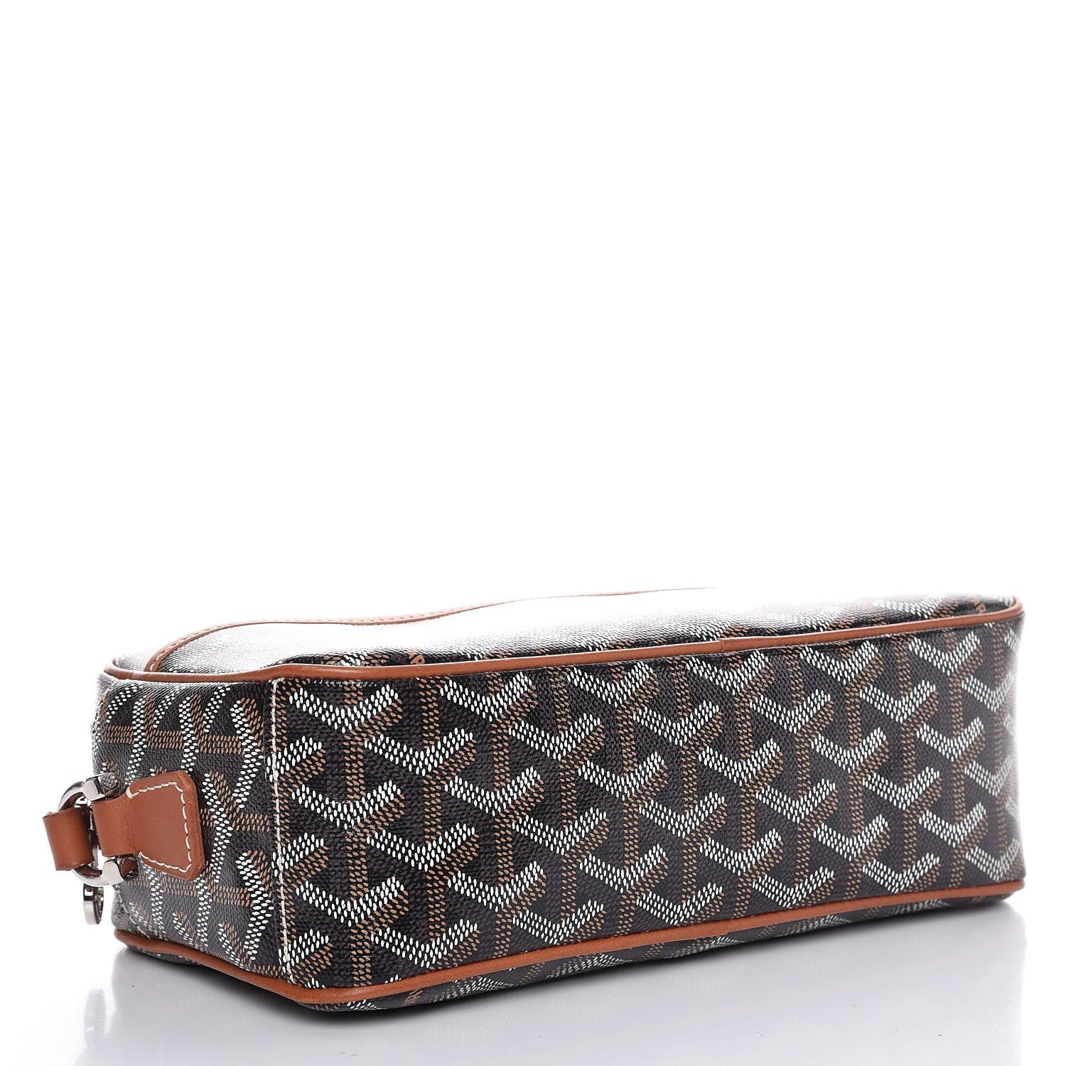 Goyard Goyardine Amacapvert Crossbody Bag Black Gold 4 of 9