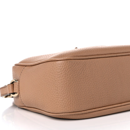 Gucci Pebbled Calfskin Small Soho Disco Bag Camelia 8 of 11