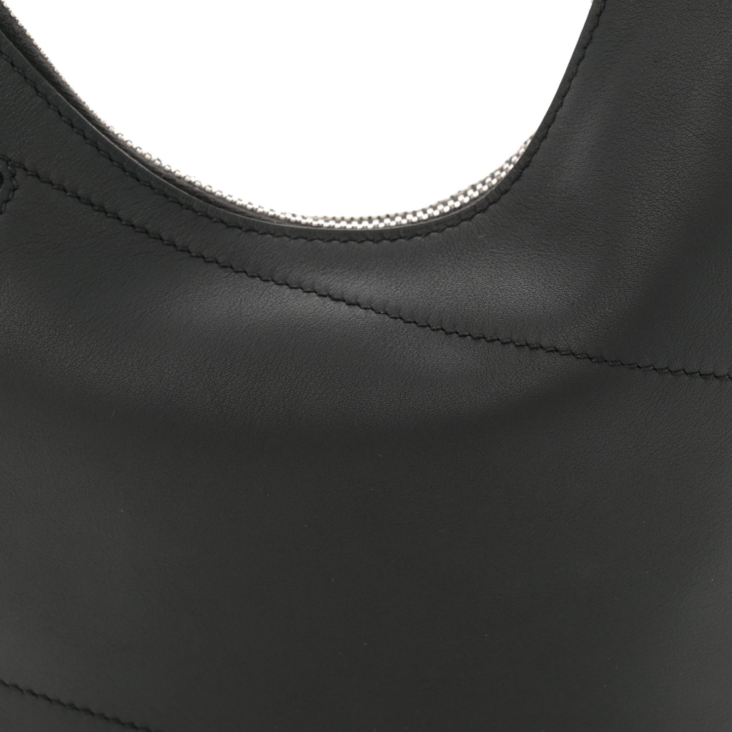Swift H Plume Canvas Buddy Pocket Bag Black Ecru
