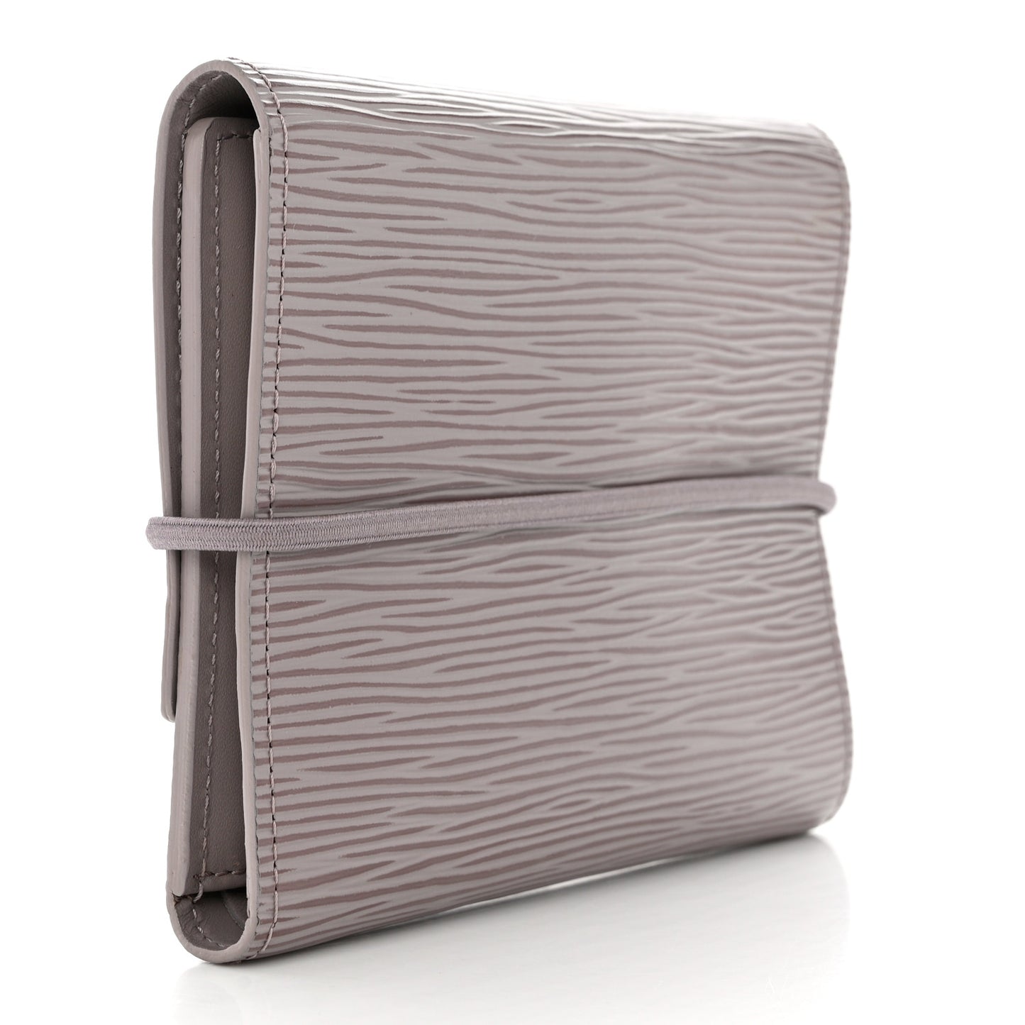 Epi Porte-Monnaie Elastique Wallet Lilac