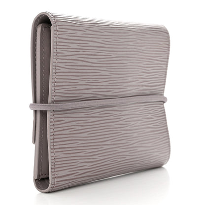 Louis Vuitton Epi Porte-Monnaie Elastique Wallet Lilac 2 of 8