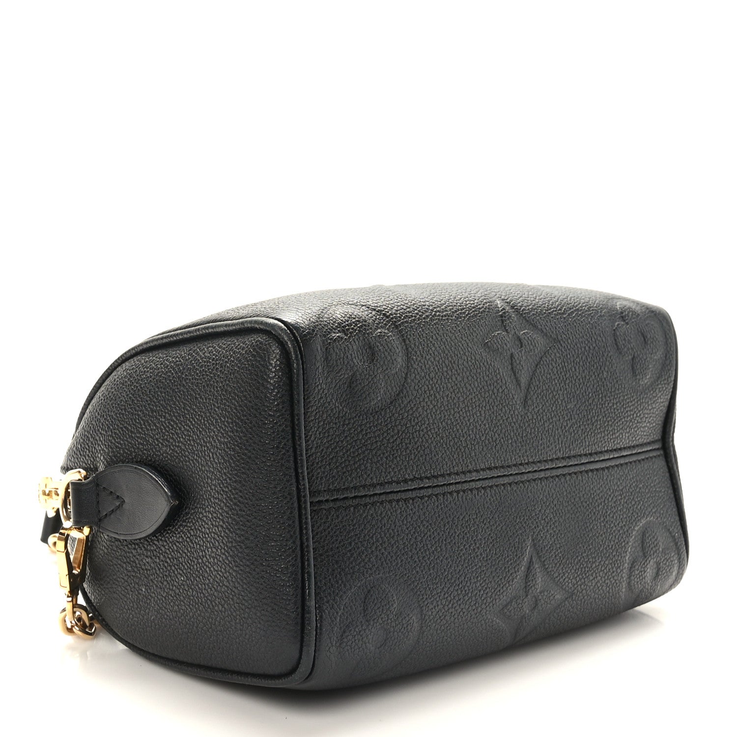 Louis Vuitton Empreinte Monogram Giant Speedy Bandouliere 20 Black 4 of 10