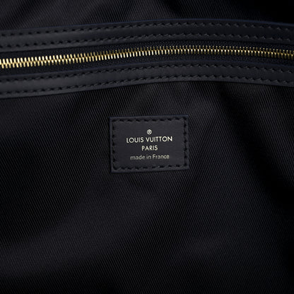 Louis Vuitton Monogram Bleach Keepall Bandouliere 50 Ink Blue 5 of 10