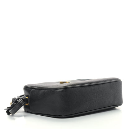 Saint Laurent Lambskin Monogram Small Lou Camera Bag Black 4 of 10
