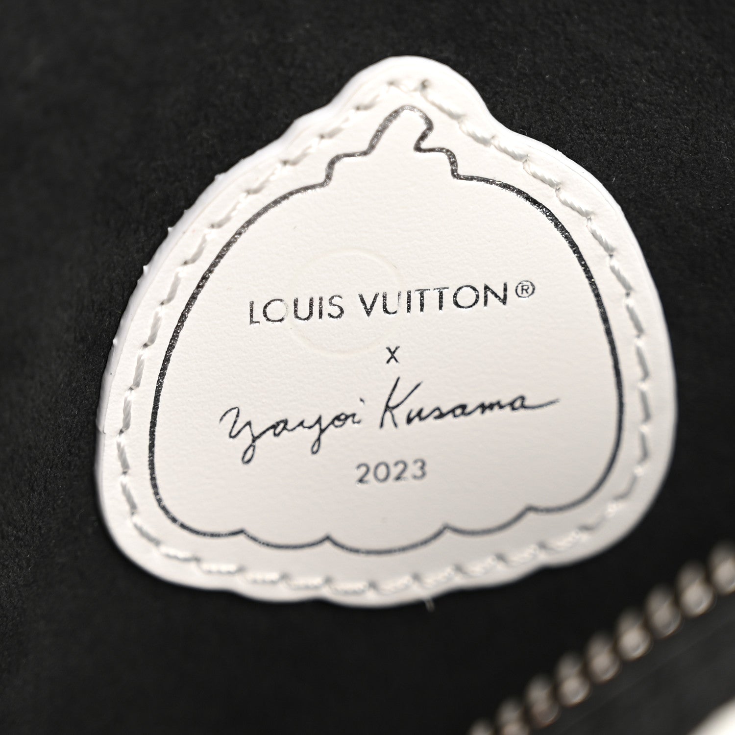 Louis Vuitton LV X YK Empreinte Infinity Dots Nano Speedy Bandouliere Black White 6 of 11