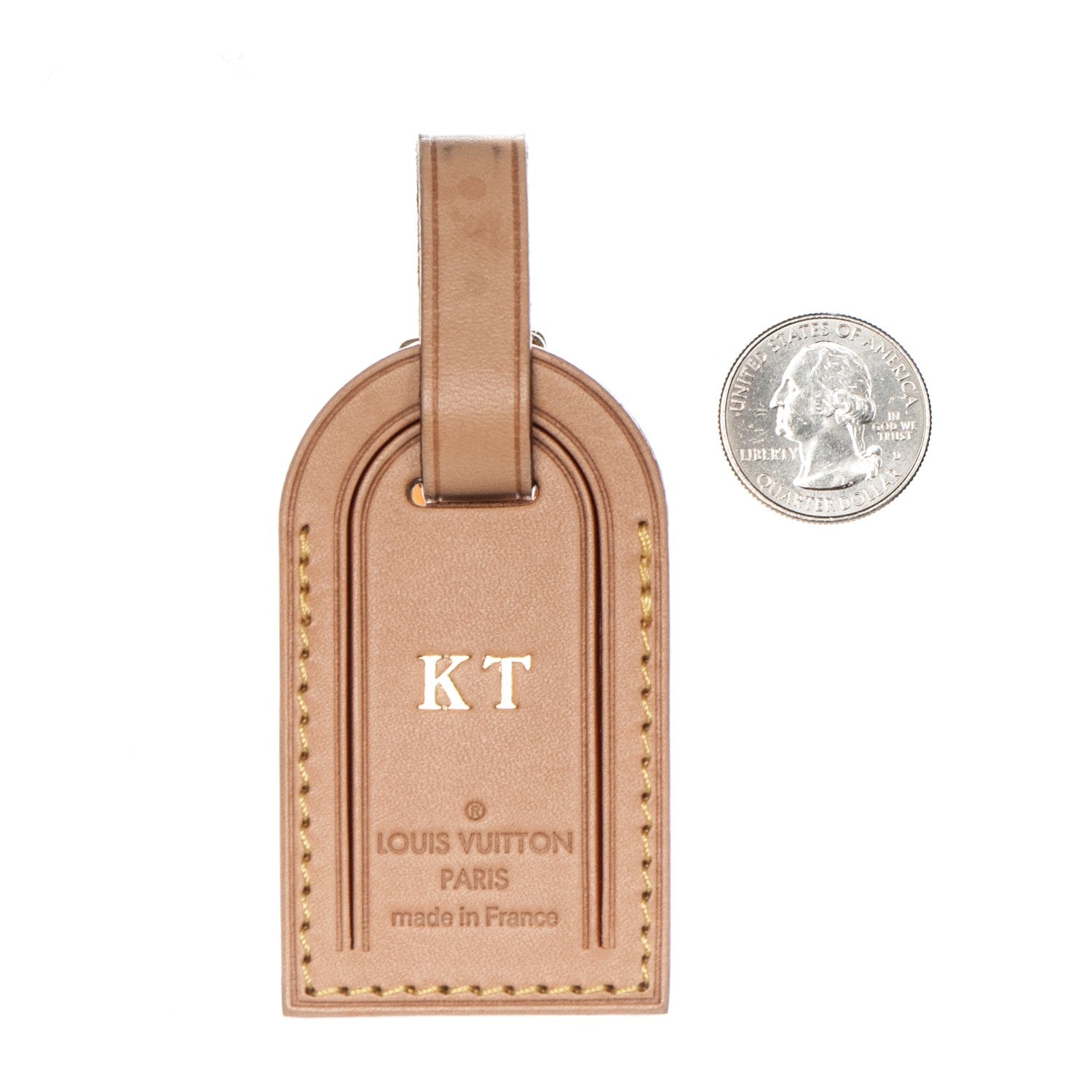 Louis Vuitton Vachetta Luggage Tag 2 of 5