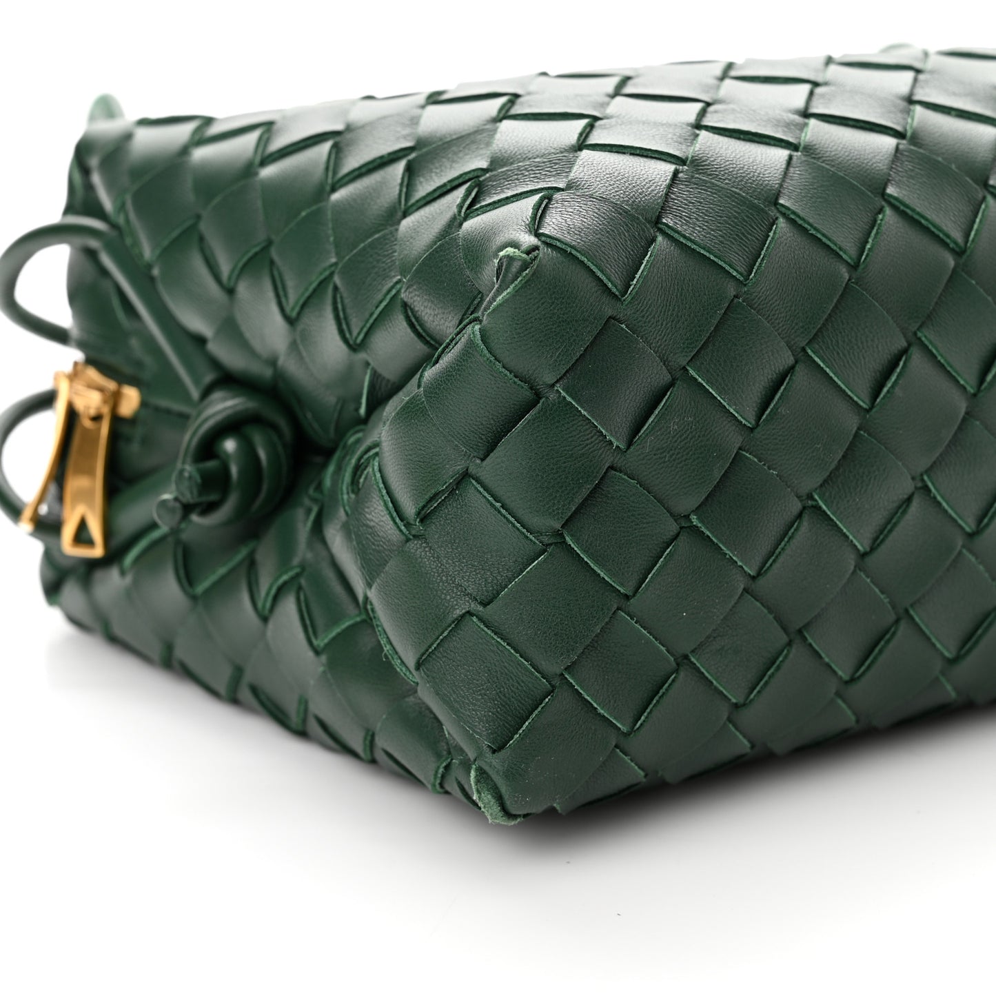 Nappa Intrecciato Small Loop Camera Bag Raintree