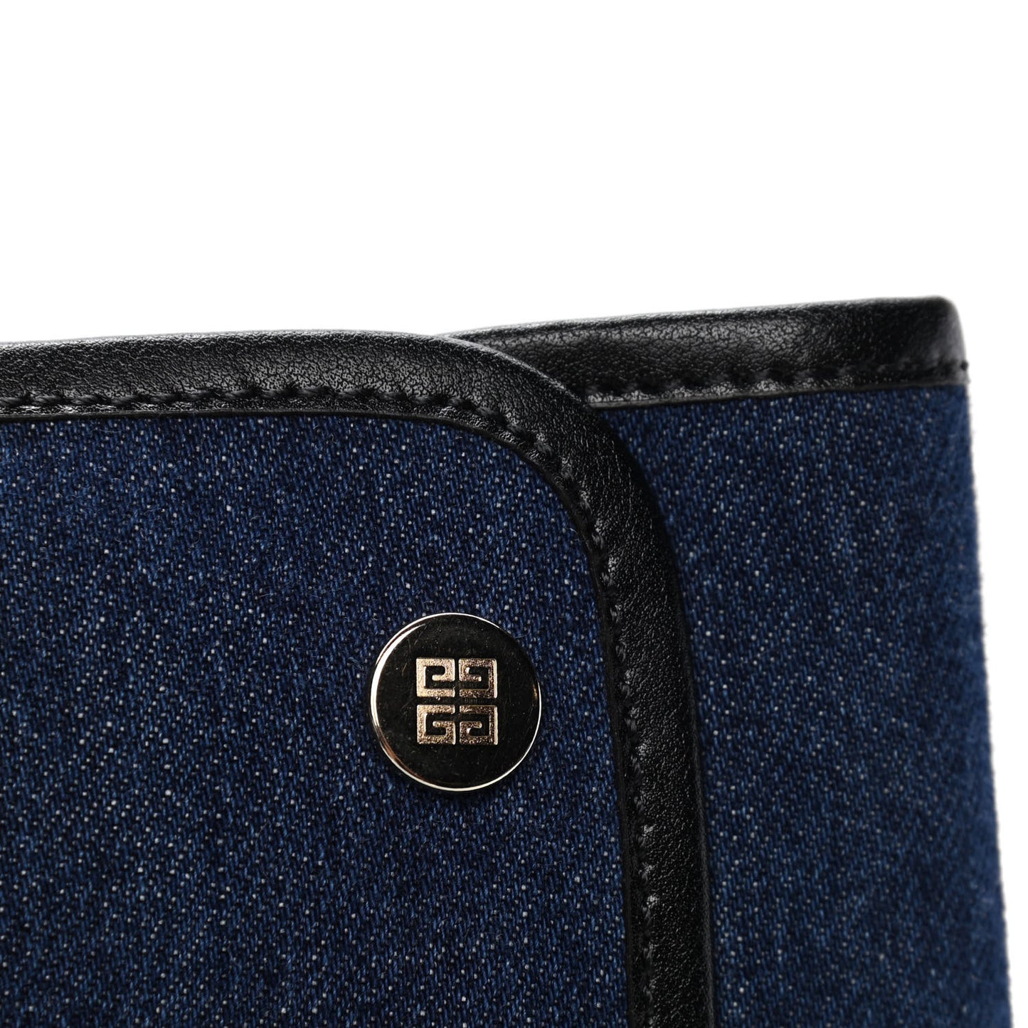 Denim Medium Logo Bond Shopper Tote Blue