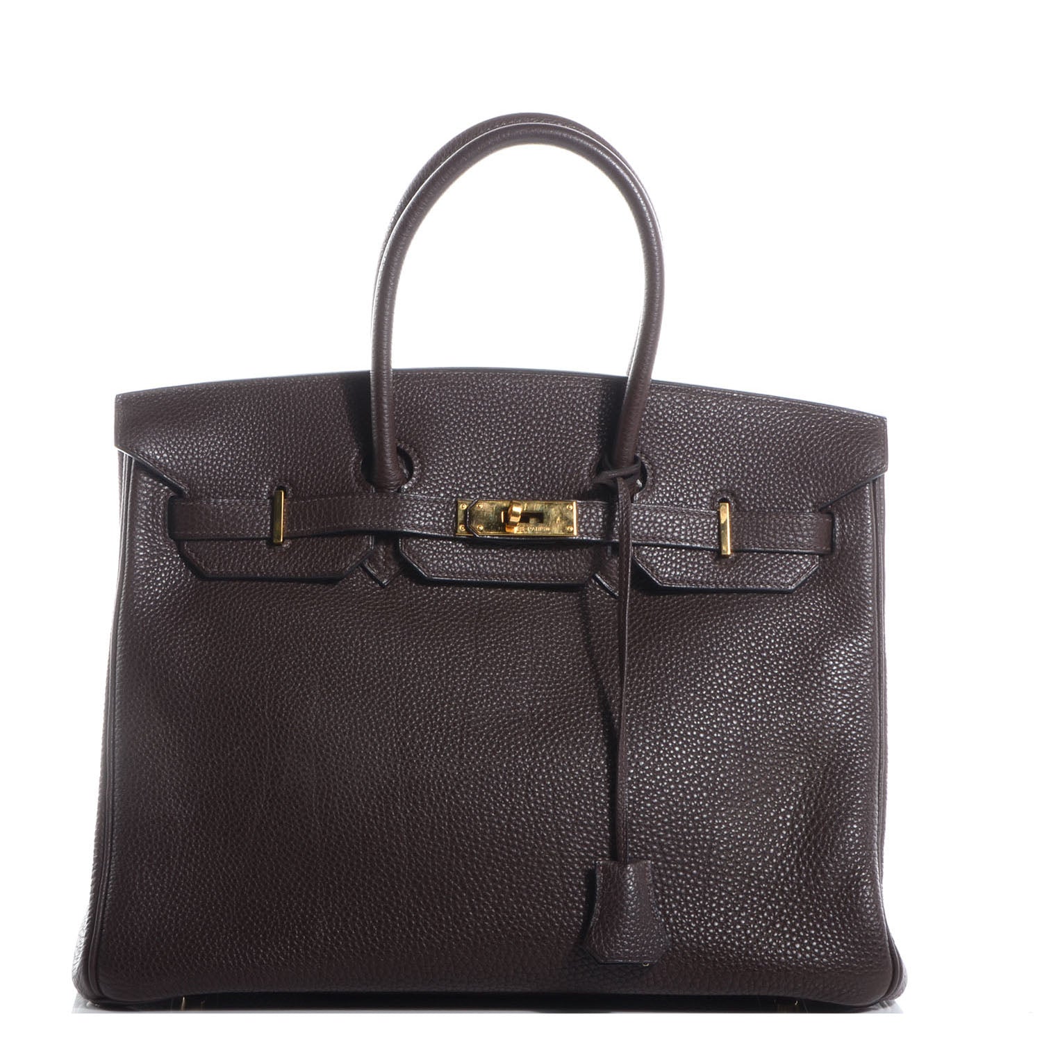 Hermes Togo Birkin 35 Chocolate 1 of 8