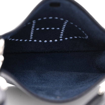 Hermes Taurillon Clemence Evelyne TPM Bleu Nuit 4 of 10