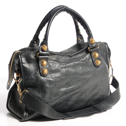 Balenciaga Agneau Giant 21 Gold Hardware City Anthracite 3 of 14