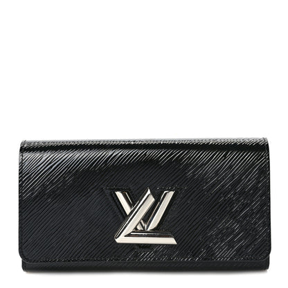 Louis Vuitton Electric Epi Twist Wallet Black 1 of 9