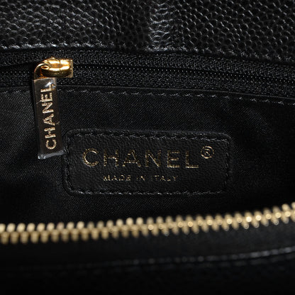 Chanel Caviar Quilted Grand Shopping Tote GST Black 6 of 7
