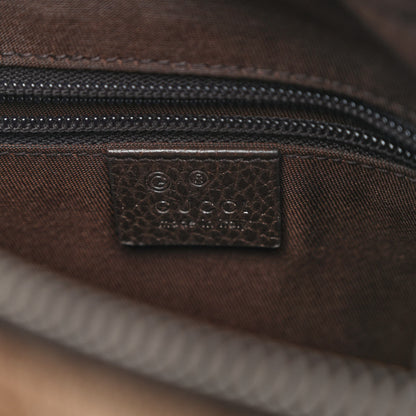 Gucci Monogram Dollar Calfskin Large Camera Case Beige Ebony Testa di Moro Marrone Scuro 6 of 10